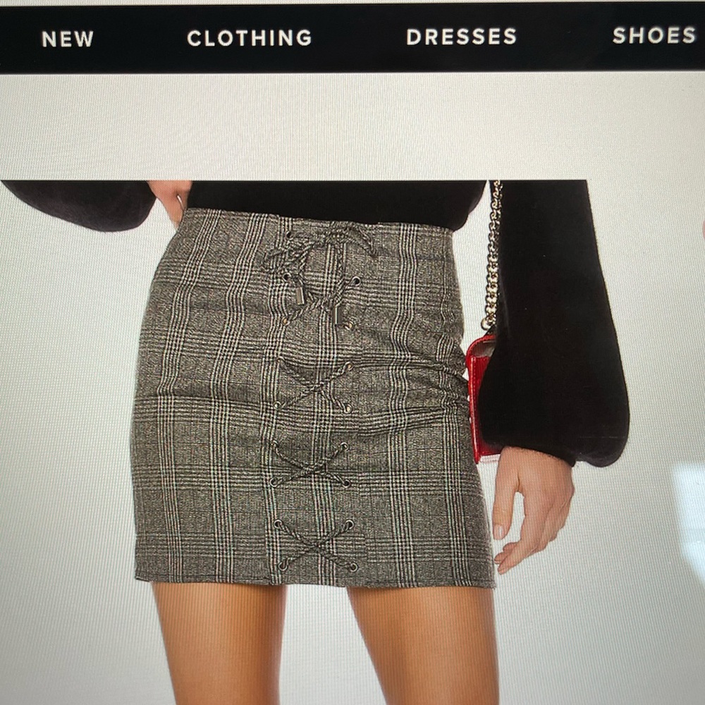 Mini skirts (revolve/mango)